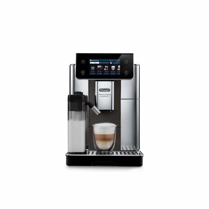 Кофемашина DeLonghi ECAM630.55.SM черный/серебристый в магазине «На диване» в Москве  — Выгодная цена