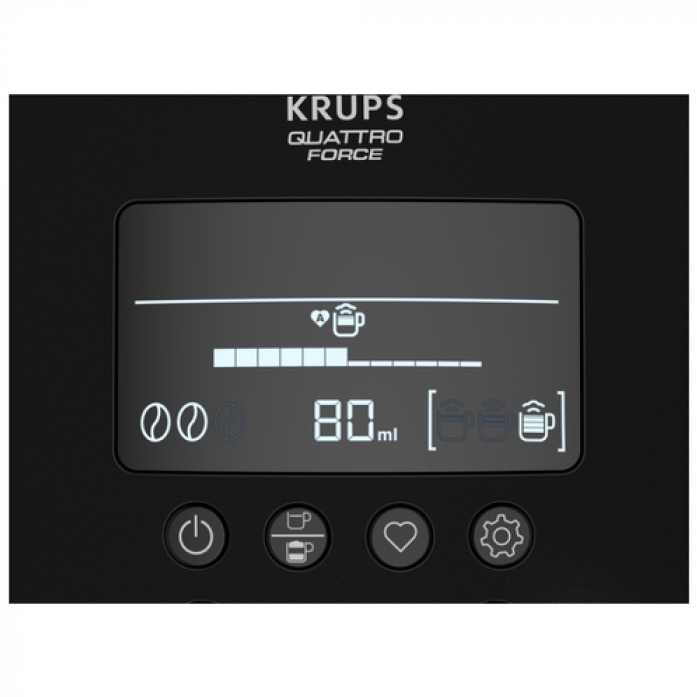 Кофемашина Krups Arabica Latte EA819N10 черный в магазине «На диване» в Москве  — Выгодная цена