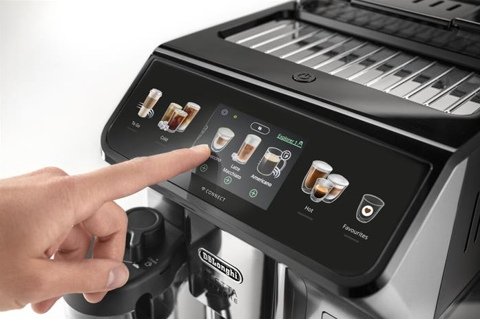Кофемашина DeLonghi Eletta Explore ECAM450.65.S серебристый в магазине «На диване» в Москве  — Выгодная цена