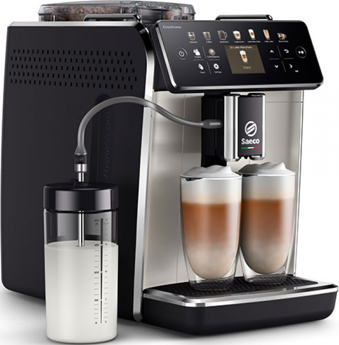 Кофемашина Saeco Saeco GranAroma SM6582/30 металлик в магазине «На диване» в Москве  — Выгодная цена
