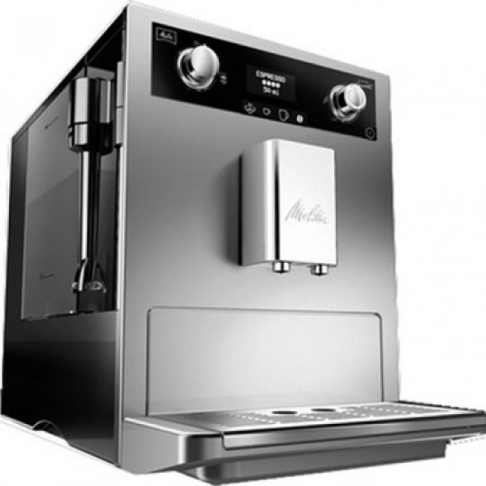 Кофемашина Melitta Caffeo Gourmet серебристо-черная 20296