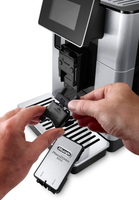 Кофемашина DeLonghi ECAM610.75.MB черный/серебристый в магазине «На диване» в Москве  — Выгодная цена