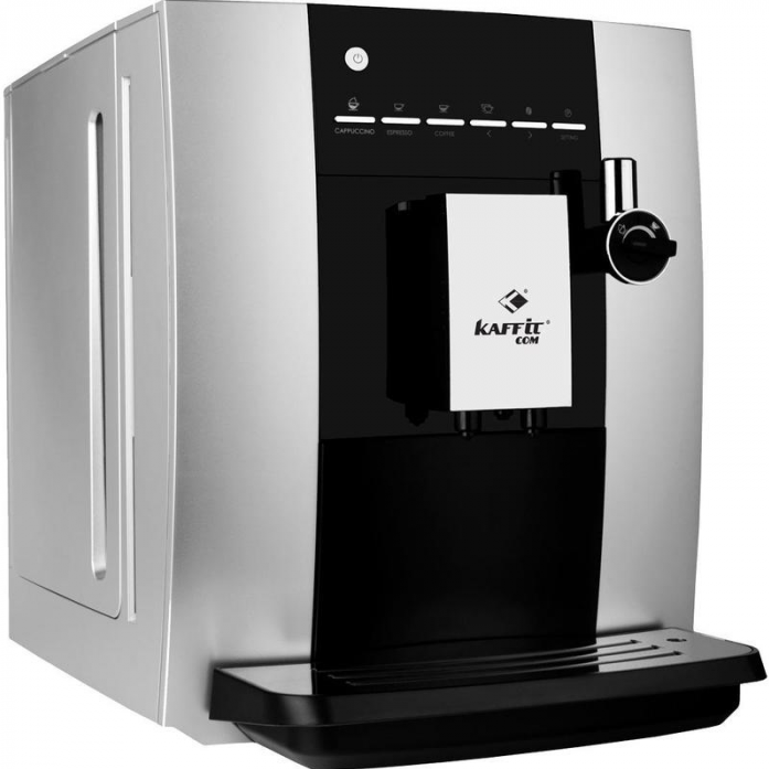 Кофемашина Kaffit.com KLM1604 Nizza AutoCappuccino Silver в магазине «На диване» в Москве  — Выгодная цена