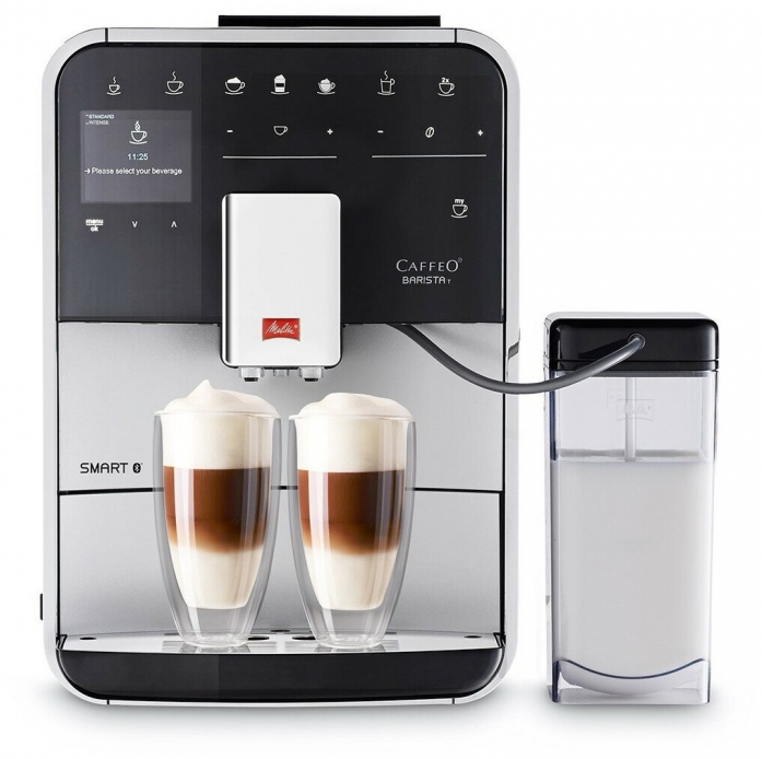 Кофемашина Melitta Caffeo F 830-101 Barista T Smart серебристый в магазине «На диване» в Москве  — Выгодная цена