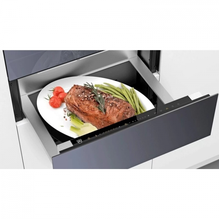 Встраиваемый подогреватель для посуды Elica_ Virtus Warm Drawer 60 PP BL PRF0191772 в магазине «На диване» в Москве  — Выгодная цена