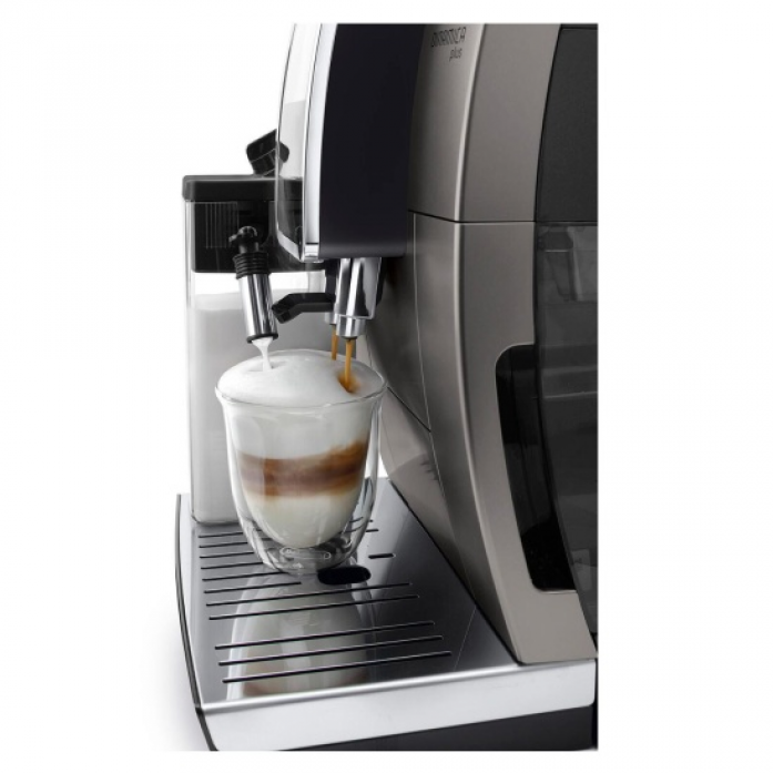 Кофемашина DeLonghi Dinamica Plus ECAM380.95.TB черный/серый в магазине «На диване» в Москве  — Выгодная цена