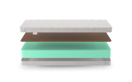 Детский матрас Denwir Baby Springless Eco Foam Hard 15 (БЕБИ СПРИНГЛС ЭКО ФОМ ХАРД 15) в магазине «На диване» в Москве  — Выгодная цена