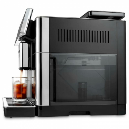 Кофемашина DeLonghi ECAM630.55.SSM черный/серебристый в магазине «На диване» в Москве  — Выгодная цена