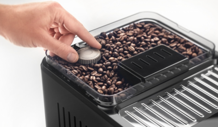 Кофемашина DeLonghi Eletta Explore ECAM450.55.G серебристый/черный в магазине «На диване» в Москве  — Выгодная цена
