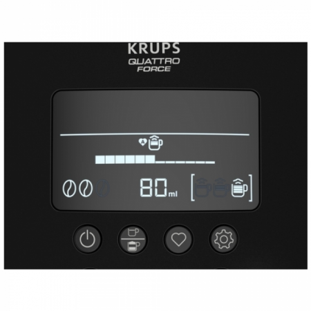 Кофемашина Krups Arabica Latte EA819N10 черный в магазине «На диване» в Москве  — Выгодная цена
