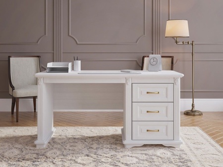 Стол Dreamline руководителя Палермо (1 тумба) ясень-яблоня 146х60х75,3
