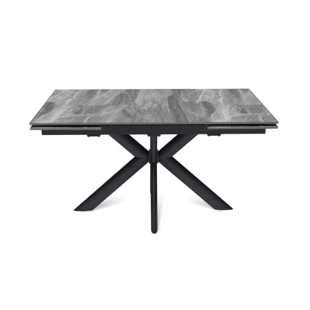 Стол раскладной Strong (140+40+40), керамика глянцевая Italian Light Grey