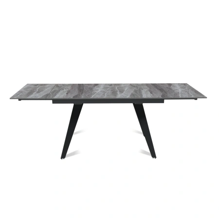 Стол раскладной Рейн (140+40+40), керамика глянцевая Italian Light Grey
