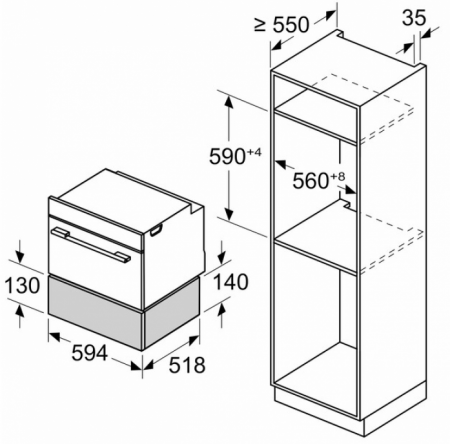 Встраиваемый подогреватель посуды Bosch BIC7101B1 в магазине «На диване» в Москве  — Выгодная цена