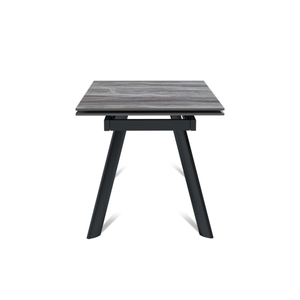 Стол раскладной Stone (120+30+30), керамика глянцевая Italian Light Grey в магазине «На диване» в Москве  — Выгодная цена