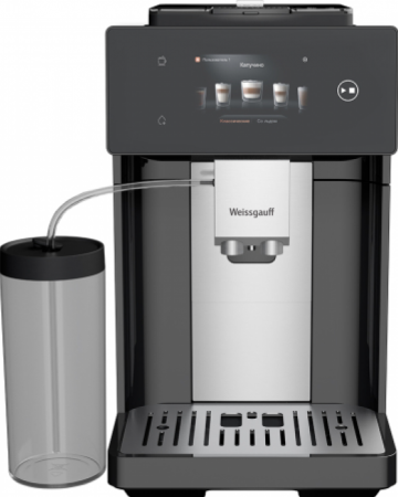 Кофемашина Weissgauff Кофемашина Weissgauff WCM-340 TFT Automatic Touch Cappuccino Nero 439561 в магазине «На диване» в Москве  — Выгодная цена