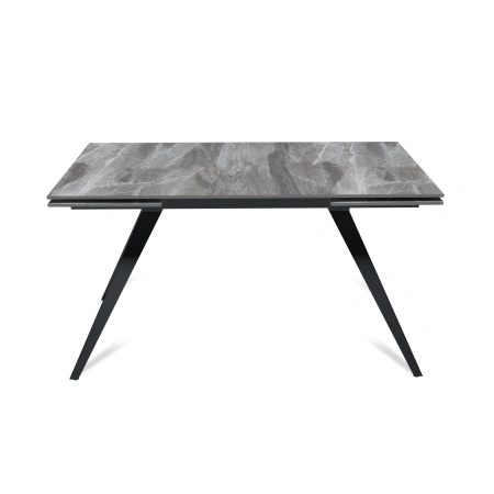 Стол раскладной Асти (140+40+40), керамика глянцевая Italian Light Grey