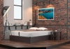 Кровать Dreamline с п/м млпд-белый 160х200